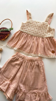 SHORT ARUBA ROSA - Pinina Kids Boutique