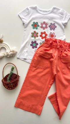 PANTALON ELOSIA CORAL - comprar online