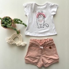 SHORT AMELIA SALMON - tienda online