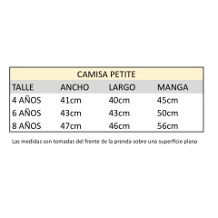 CAMISA PETITE ANIMAL PRINT BYN en internet