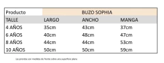 BUZO SOPHIA CEBRA - Pinina Kids Boutique