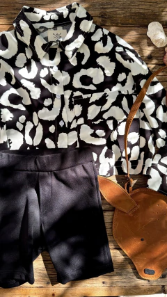 CAMISA PETITE ANIMAL PRINT BYN - tienda online