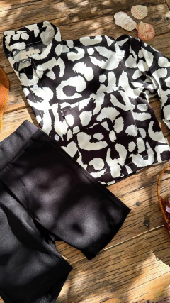 CAMISA PETITE ANIMAL PRINT BYN - tienda online