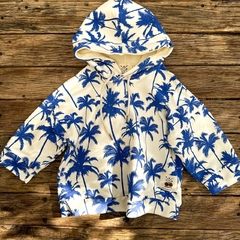 BUZO HODDIE PALMERAS AZULES - tienda online