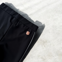 LEGGING LEATHER NEGRA