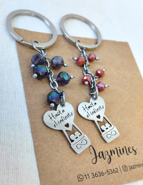 Llavero Hasta el infinito