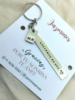 Llavero con grabado personalizado - comprar online