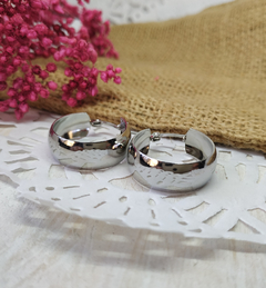 Argollas anchas Ludmi 20mm/25mm - comprar online