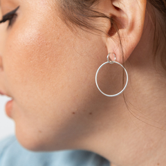 Aros MACA Plata 925