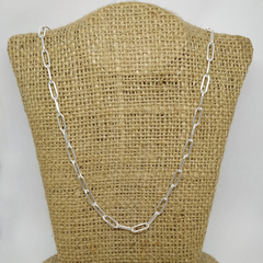 Collar Tanai acero blanco