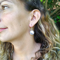 Aros colgantes redondos
