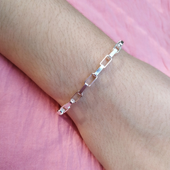 Pulsera forcet acero blanco