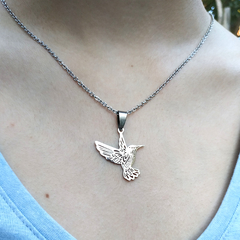 Dije colibrí calado (No incluye cadena) - comprar online