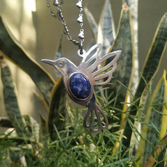 Colibrí con Piedra natural - Jazmines