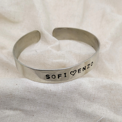 Esclava personalizada con frase o nombre - tienda online