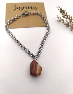 Pulsera Ágata Botswana (Piedra natural)