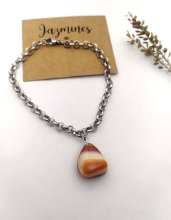 Pulsera Ágata Botswana (Piedra natural) - comprar online