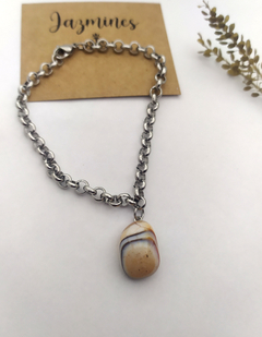 Pulsera Ágata Botswana (Piedra natural) en internet