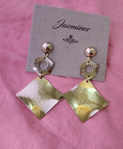 Aros México acero dorado