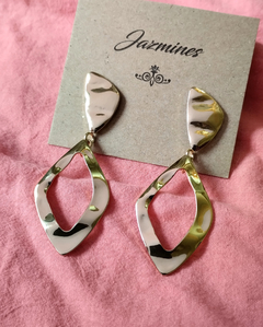 Aros Lima acero dorado