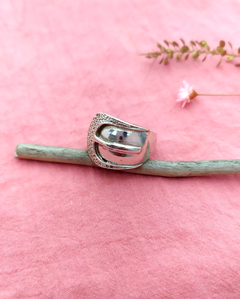 Plata 925 Anillo Cinto