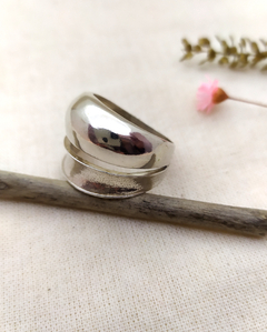 Plata 925 Anillo Bombe canal - comprar online
