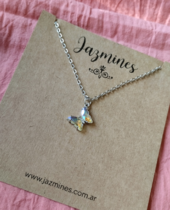 Collar mariposa cristal - comprar online