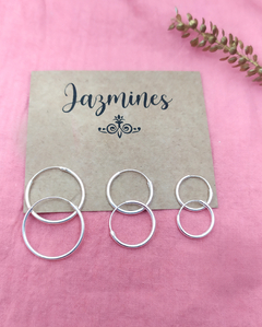 Argollas Clasicas Plata 925