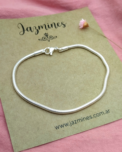 Pulsera Clapton acero blanco