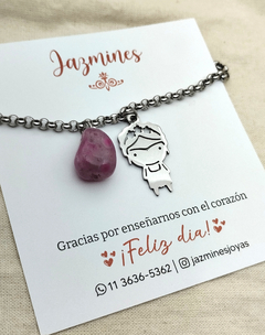 Pulsera Frida con piedra