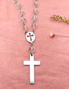 Collar Denario cristales - Jazmines