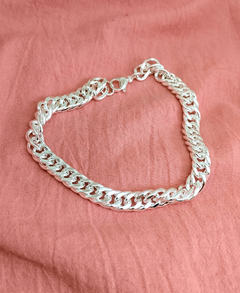 Pulsera Cassy 6mm acero blanco en internet