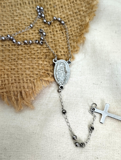 Rosario Medalla Milagrosa bolitas 3mm