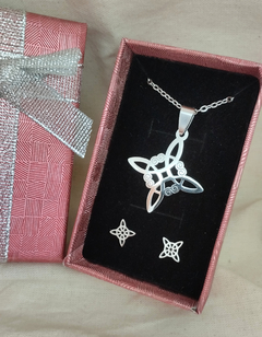 Conjunto Nudo de bruja + caja para regalo