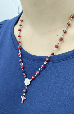 Collar Denario San Benito de cristales