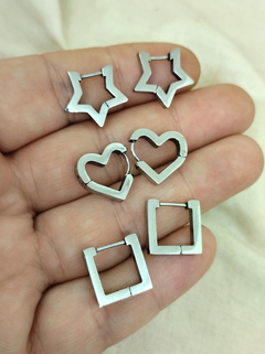 Aros clip estrella - comprar online