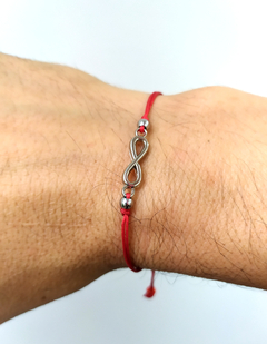 Pulsera hilo mini infinito en internet