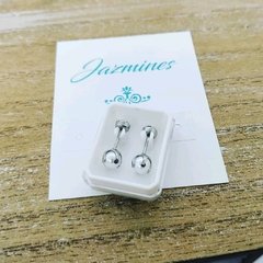 Abridores perla engarzada 5/6mm