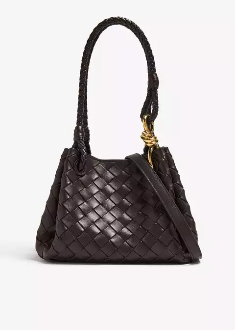 Bolsa de pára-quedas pequena Bottega Veneta
