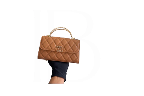 Bolsa Cluth Chanel Verde Claro