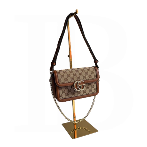 Bolsa Gucci GG Marmont Canvas Monogram