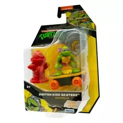 Donatello Tortugas Ninja Figura en Skate 7 cms