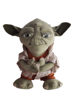 Peluche Yoda Original Lucas Film Star Wars