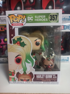 Funko Pop! DC Super Heroes Harley Quinn con Helper #357 - (MAYORISTA) - comprar online