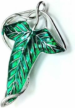 Colgante Collar Prendedor Hoja El Señor de los Anillos de Metal - comprar online