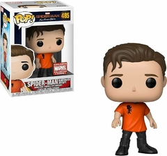 Funko Pop! Spiderman #485 (Borrowed Jersey) - Spiderman Far from Home Marvel - comprar online