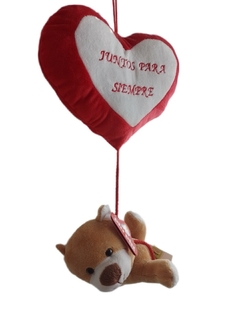 Peluche Oso con Corazón - (MAYORISTA) - comprar online