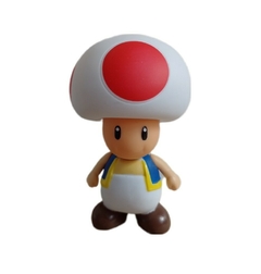 Muñeco Articulado Honguito Toad Rojo - Mario Bros Banpresto