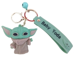 Llavero Grogu Baby Yoda de Silicona - Mandalorian Star Wars - (MAYORISTA)