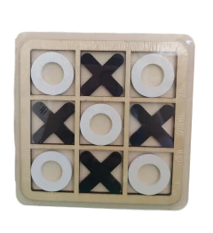 Juego Ta-Te-Ti de Madera - Juego de Ingenio Infantil